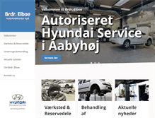 Tablet Screenshot of elboe.dk